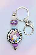 Silly Goose on the Loose Club Silicone Beaded Keychain & Bag Charm