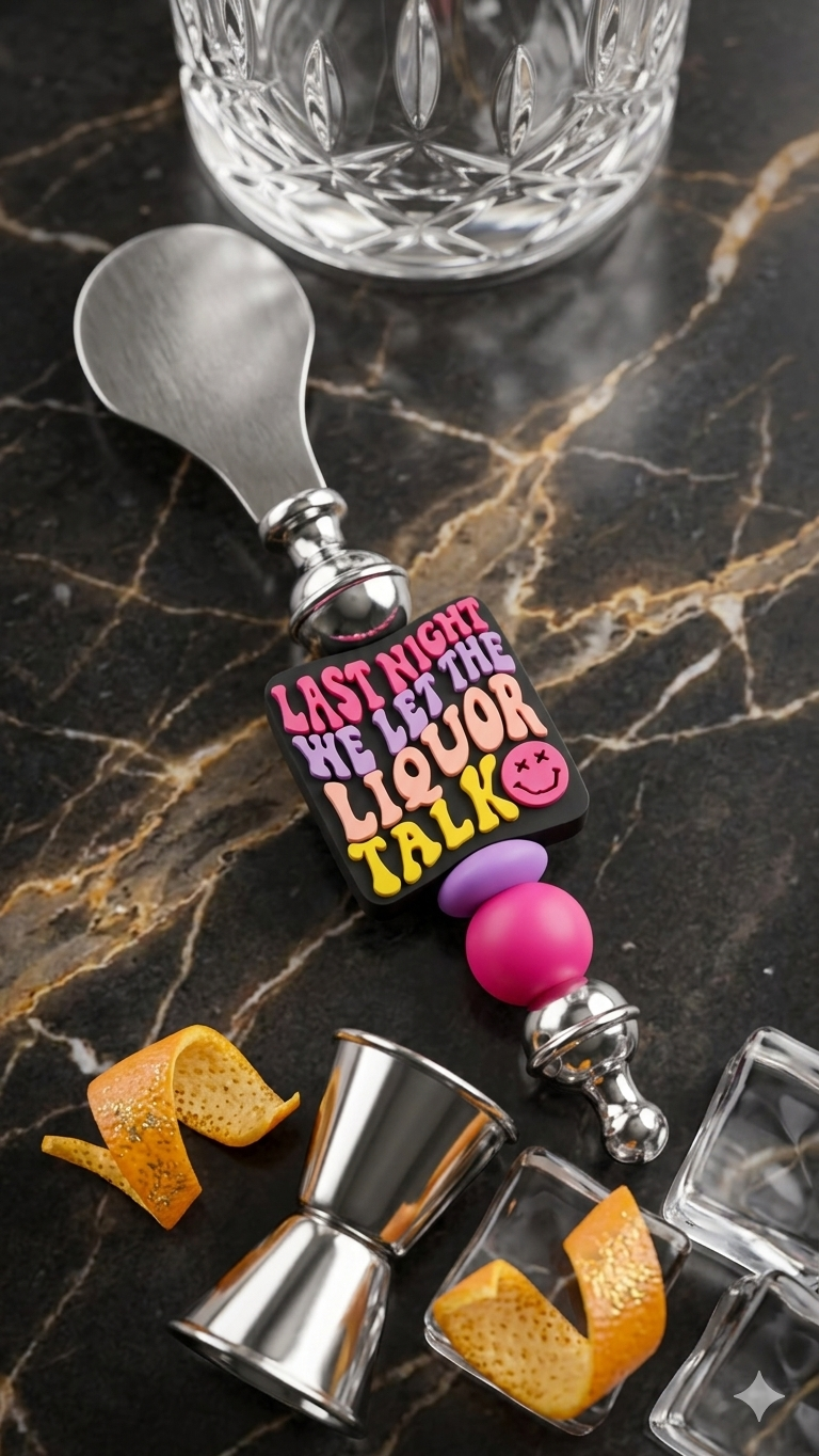 Last Night We Let The Liquor Talk - Bottle Opener