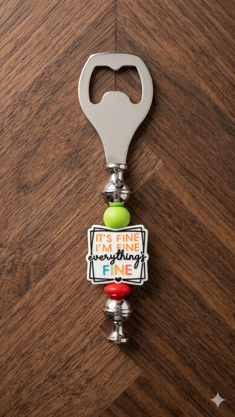 Everything's Fine Bottle Opener