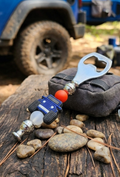 Red, White & Blue Jeep Offroad Bottle Opener